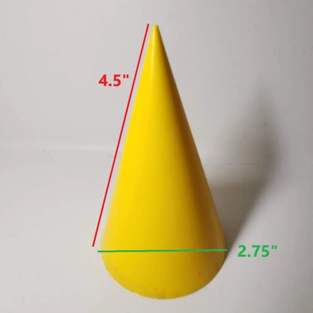7 Piece Shapes Set 3D Geometric Plastic Forms Solids Drawing Forms Math Manipula